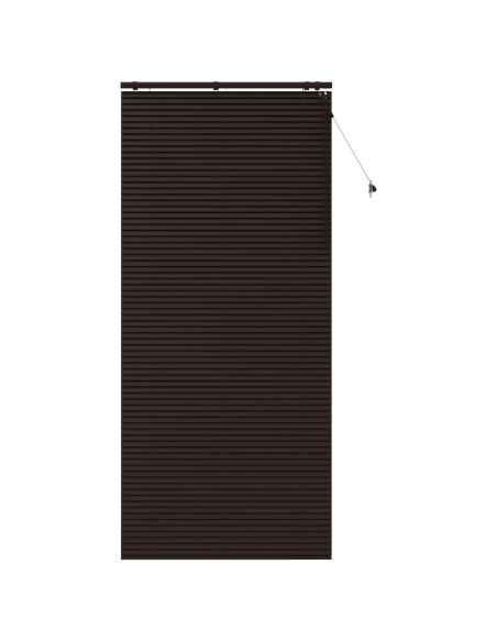 Tenda Veneziana Marrone Scuro 120 x 250 cm 35 mm