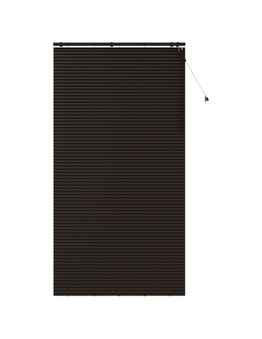 Tenda Veneziana Marrone Scuro 130 x 250 cm 35 mm