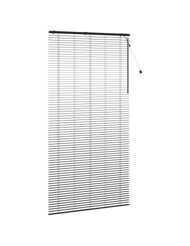 Tenda Veneziana Marrone Scuro 130 x 250 cm 35 mm