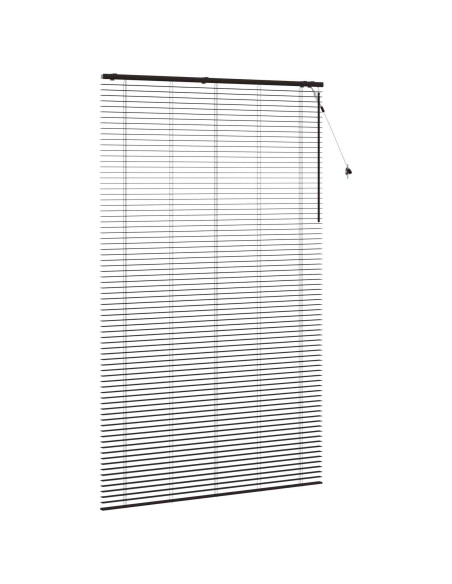 Tenda Veneziana Marrone Scuro 150 x 250 cm 35 mm