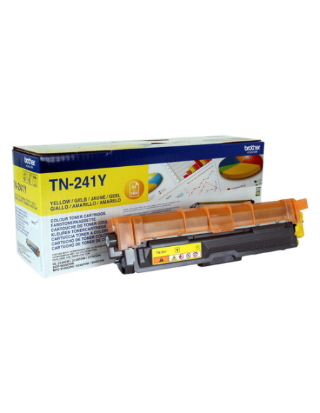 BROTHER TONER GIALLO 1.400 PAG PER DCP9020CDW - HL3140CW - HL3150CDW - HL3170CDW - MFC-9330CDW - MFC-9340CDW