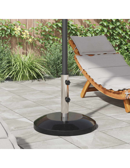 Base per parasole per palo da 40-50 mm 26.75 kg Nero