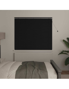 Tenda Veneziana Nero 150 x 130 cm 35 mm