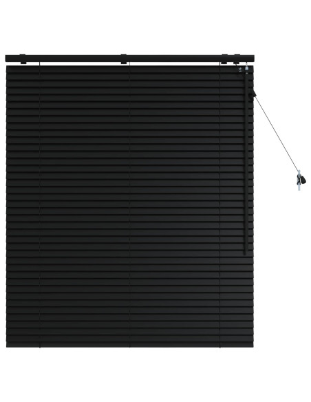 Tenda Veneziana Nero 115 x 130 cm 35 mm