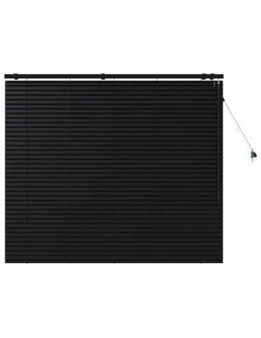 Tenda Veneziana Nero 130 x 130 cm 35 mm