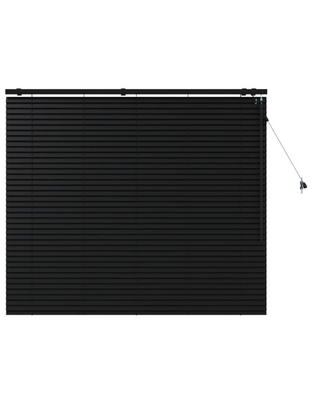Tenda Veneziana Nero 130 x 130 cm 35 mm