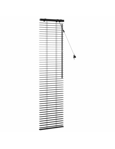 Tenda Veneziana Nero 40 x 160 cm 35 mm