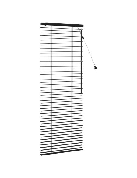 Tenda Veneziana Nero 60 x 160 cm 35 mm