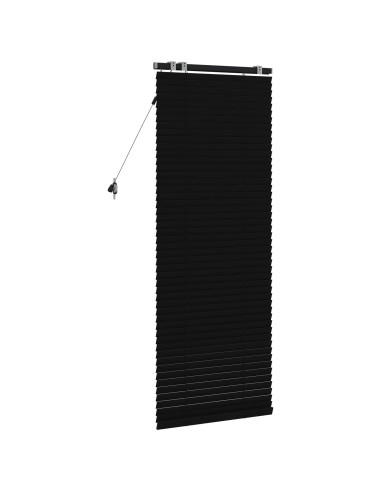 Tenda Veneziana Nero 65 x 160 cm 35 mm