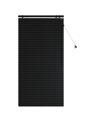 Tenda Veneziana Nero 85 x 160 cm 35 mm