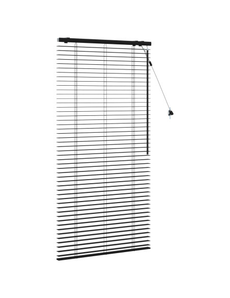 Tenda Veneziana Nero 85 x 160 cm 35 mm