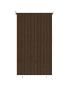Tenda a Rullo Esterno Blocco UV 90% Marrone 60 x 140 cm HDPE 2