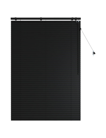 Tenda Veneziana Nero 100 x 160 cm 35 mm