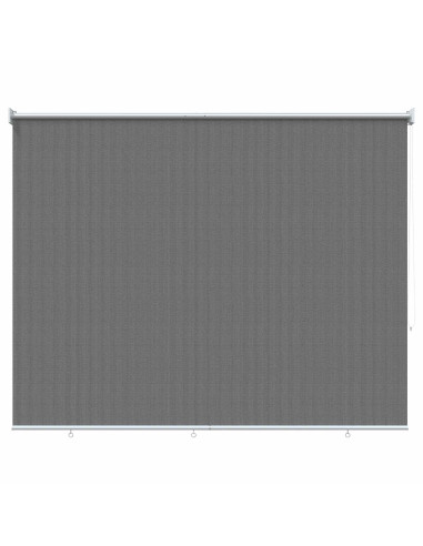 Tenda a Rullo Esterno Blocco UV 90% Grigio Chiaro 180 x 140 cm