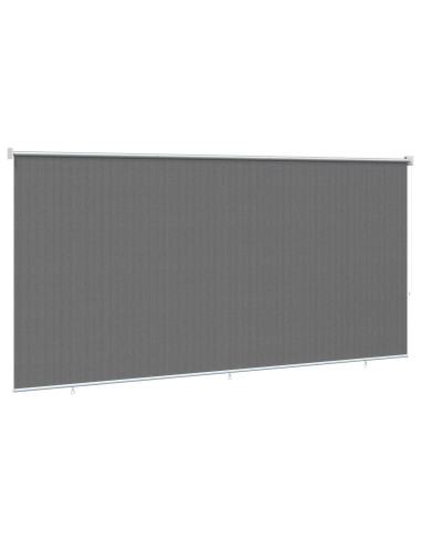 Tenda a Rullo Esterno Blocco UV 90% Grigio Chiaro 240 x 140 cm