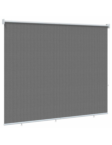 Tenda a Rullo Esterno Blocco UV 90% Grigio Chiaro 180 x 230 cm
