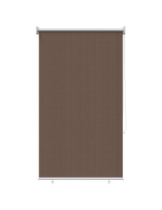 Tenda a Rullo Esterno Blocco UV 90% Tortora 100 x 140 cm HDPE 2