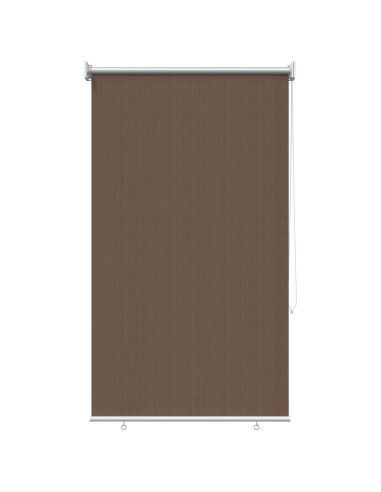 Tenda a Rullo Esterno Blocco UV 90% Tortora 100 x 140 cm HDPE