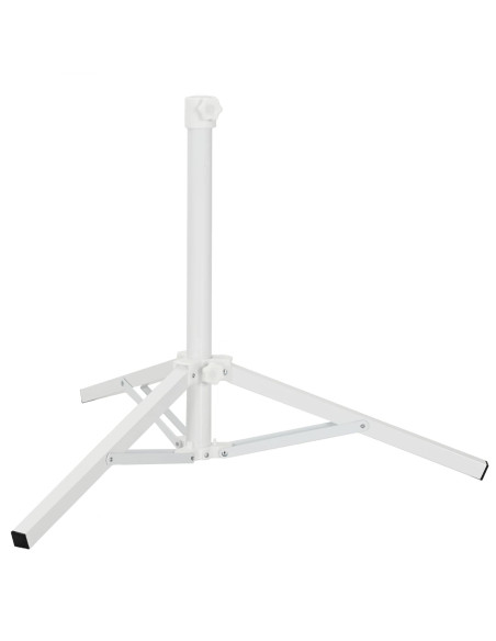 Supporto Parasol Bianco Acciaio for 25-32 mm Pole