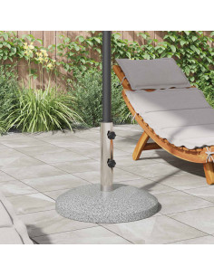 Base per parasole per palo da 40-50 mm 26.45 kg Grigio