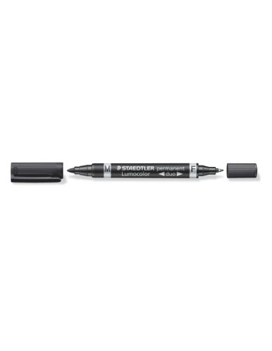 CF10MARCATORI LUMOCOLOR DUO NERO