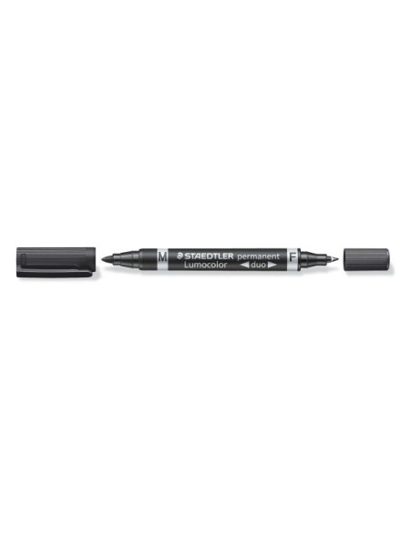 CF10MARCATORI LUMOCOLOR DUO NERO