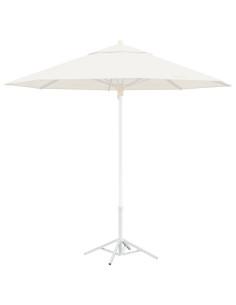 Supporto Parasol Bianco Acciaio per 25-32 mm Palo 2