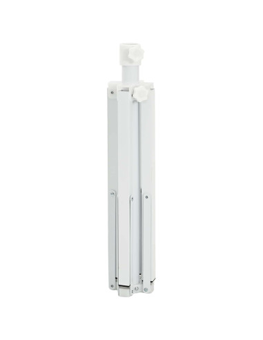 Supporto Parasol Bianco Acciaio per 25-32 mm Palo