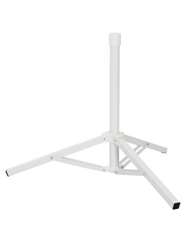 Supporto Parasol Bianco Acciaio for 25-32 mm Pole
