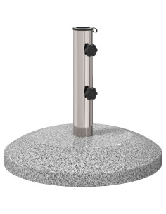 Base per parasole per palo da 40-50 mm 26.45 kg Grigio 2