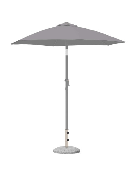 Base per parasole per palo da 40-50 mm 26.45 kg Grigio