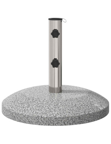 Base per parasole per palo da 40-50 mm 26.45 kg Grigio