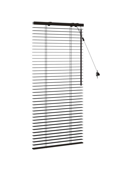 Tenda Veneziana Marrone Scuro 55 x 130 cm 35 mm