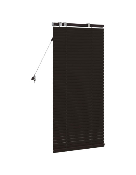 Tenda Veneziana Marrone Scuro 60 x 130 cm 35 mm