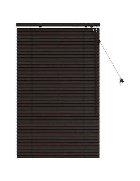 Tenda Veneziana Marrone Scuro 70 x 130 cm 35 mm