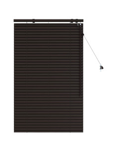 Tenda Veneziana Marrone Scuro 80 x 130 cm 35 mm 2