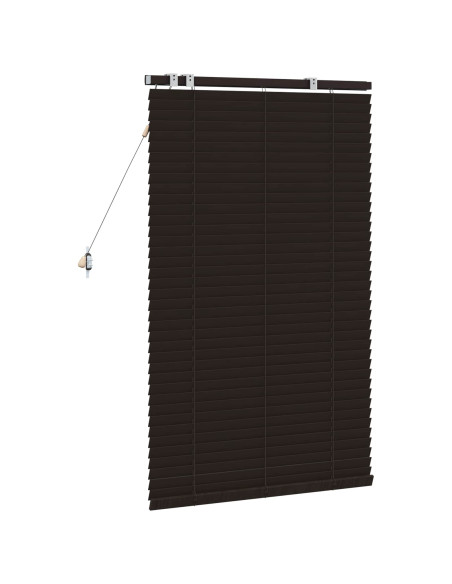 Tenda Veneziana Marrone Scuro 80 x 130 cm 35 mm