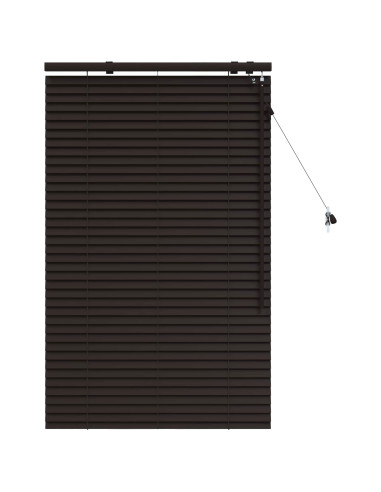 Tenda Veneziana Marrone Scuro 90 x 130 cm 35 mm