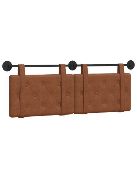 Testata appesa Marrone 150 x 55 x 5 cm PU Antico