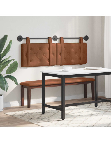 Testata appesa Marrone 150 x 55 x 5 cm PU Antico