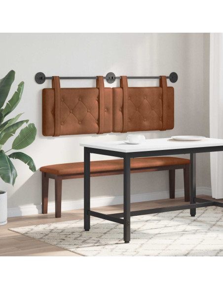 Testata appesa Marrone 150 x 55 x 5 cm PU Antico