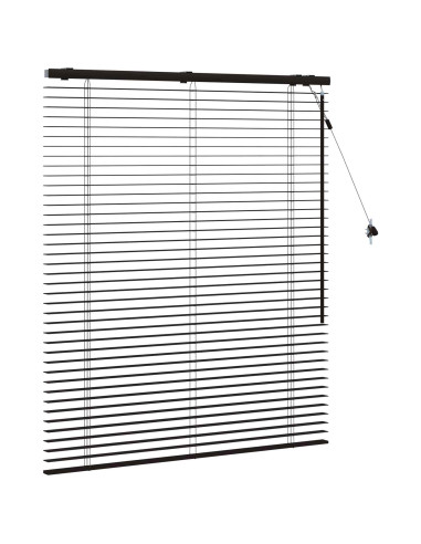 Tenda Veneziana Marrone Scuro 100 x 130 cm 35 mm