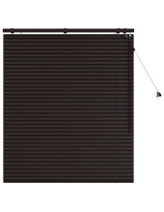 Tenda Veneziana Marrone Scuro 105 x 130 cm 35 mm 2