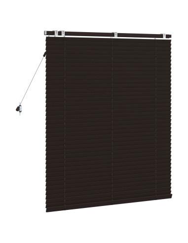 Tenda Veneziana Marrone Scuro 115 x 130 cm 35 mm