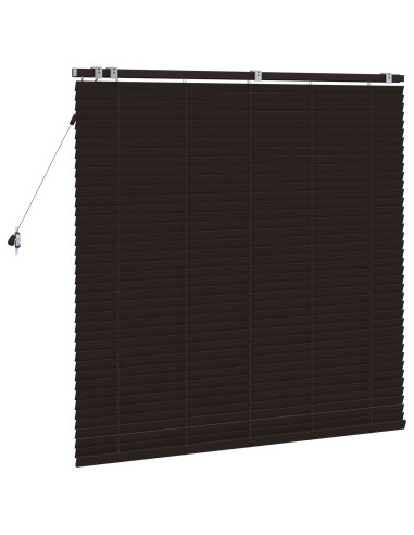 Tenda Veneziana Marrone Scuro 135 x 130 cm 35 mm