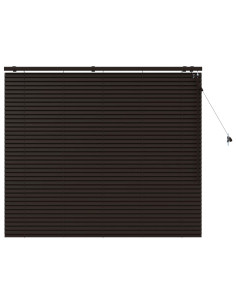 Tenda Veneziana Marrone Scuro 155 x 130 cm 35 mm 2