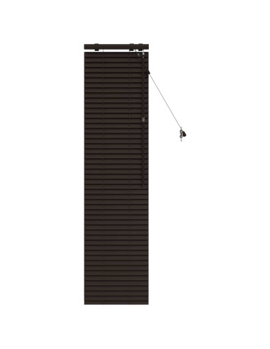 Tenda Veneziana Marrone Scuro 45 x 160 cm 35 mm