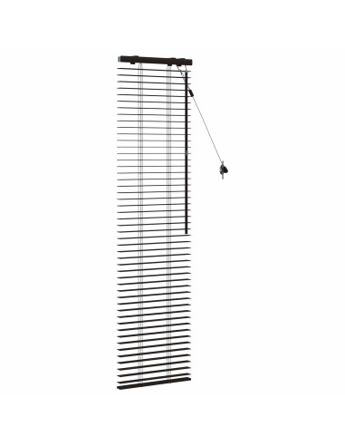 Tenda Veneziana Marrone Scuro 45 x 160 cm 35 mm