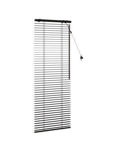 Tenda Veneziana Marrone Scuro 55 x 160 cm 35 mm