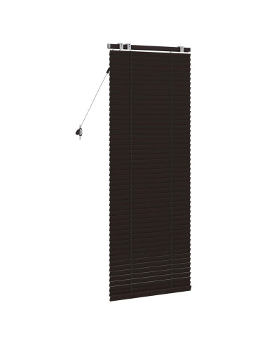 Tenda Veneziana Marrone Scuro 55 x 160 cm 35 mm